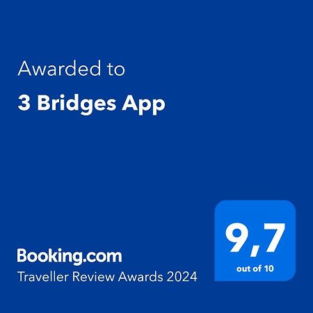 3 Bridges App Apartman Ljubljana Kültér fotó